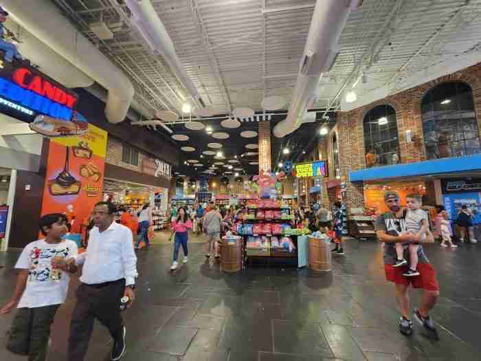 A scene in Hershey's Chocolate World. Photo by Sora Vernikoff