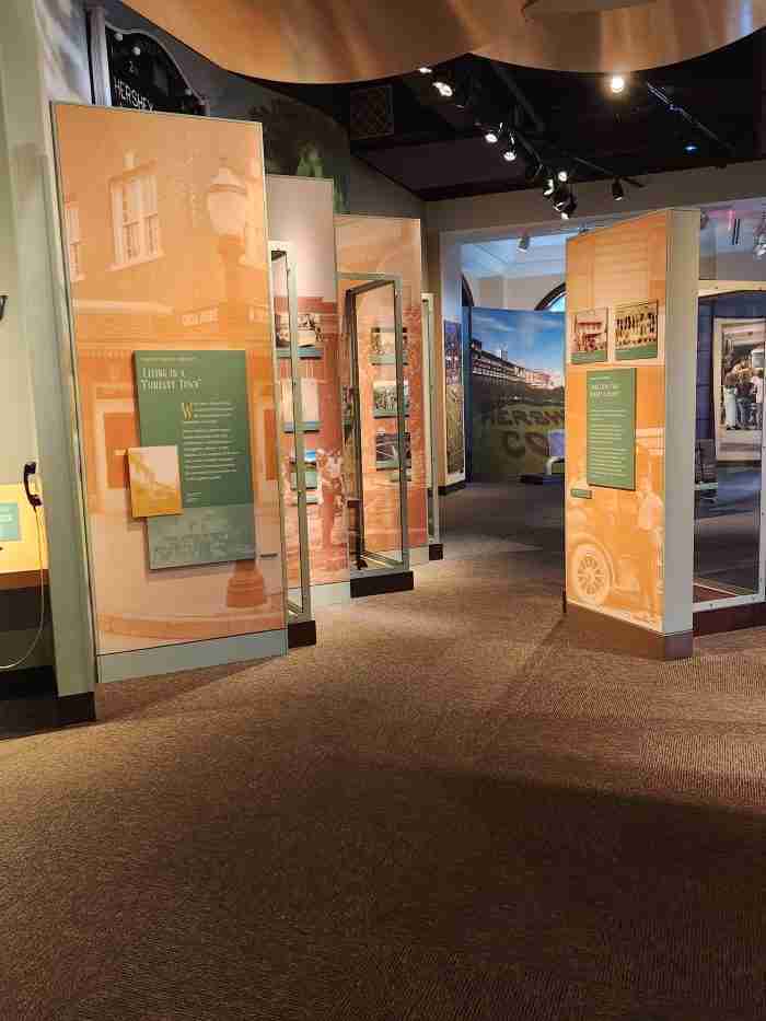 Exhibits in the Hershey Story Museum. Photo by Sora Vernikoff