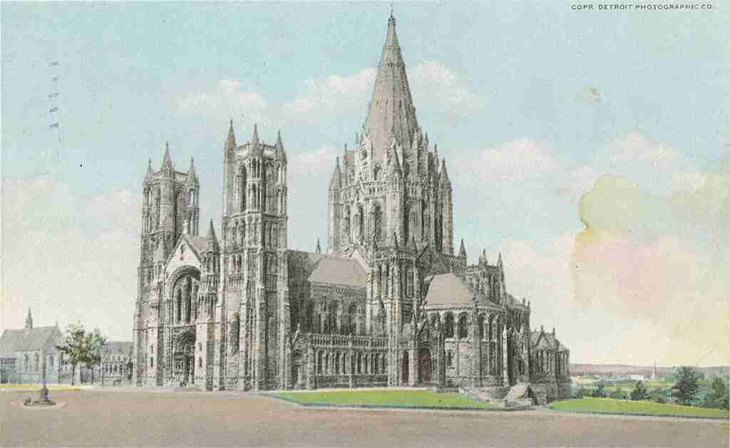 Cathedral of St. John the Divine, New York, N. Y (NYPL b12647398-66417). Detroit Publishing Company, Public domain, via Wikimedia Commons