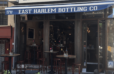 The East Harlem Bottling Co. in New York City's East Harlem Neighborhood. Courtesy eastharlembottlingco.com