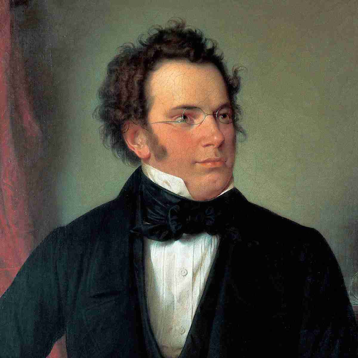 Franz Schubert by Wilhelm August Rieder 1875. Public Domain