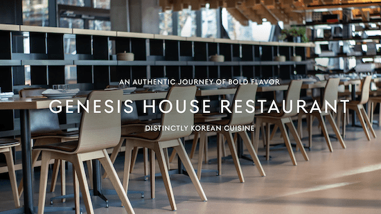 Genis House restaurant. Courtesy genesishouse.com
