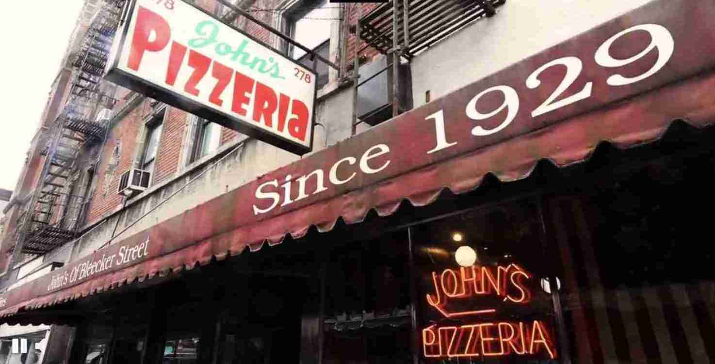 John's of Bleecker St. Courtesy johnsofbleecker.com