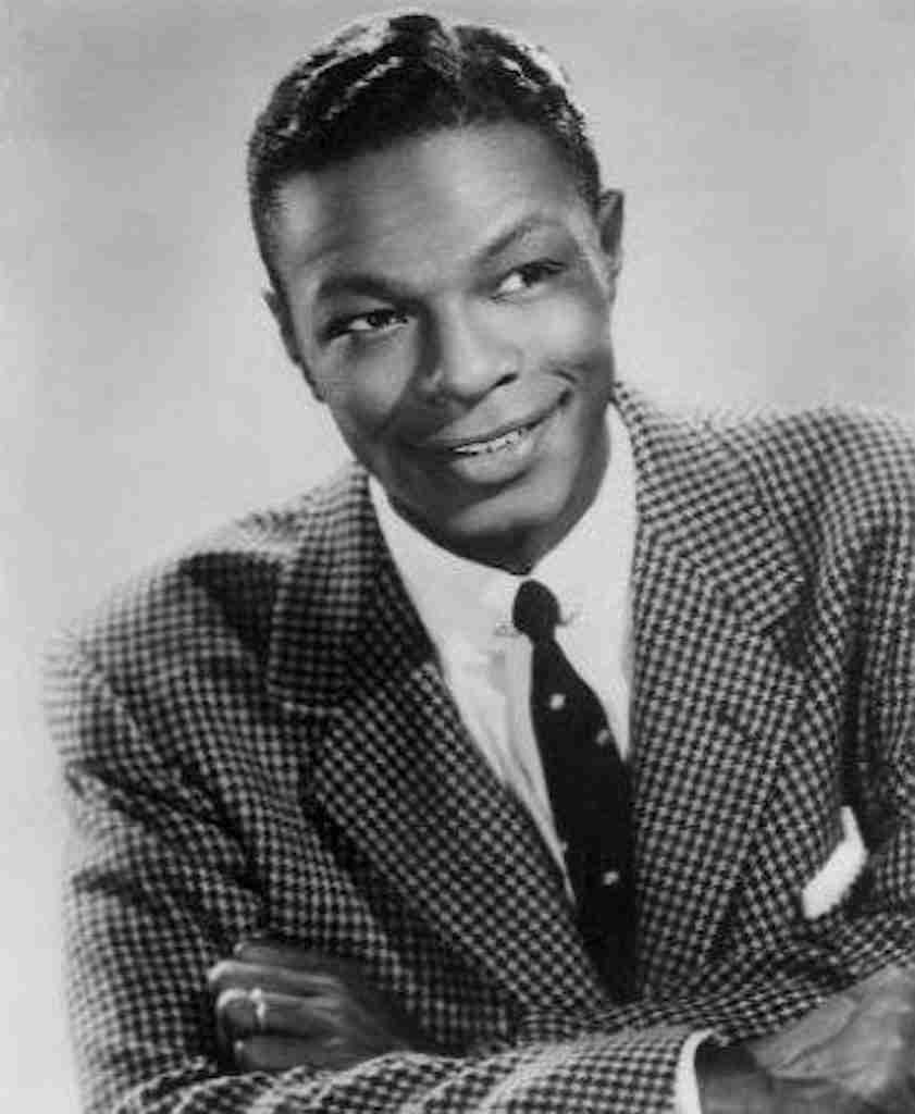 Nat King Cole 1958. GAC-General Artists Corporation (management), via Wikimedia Commons. Public Domain