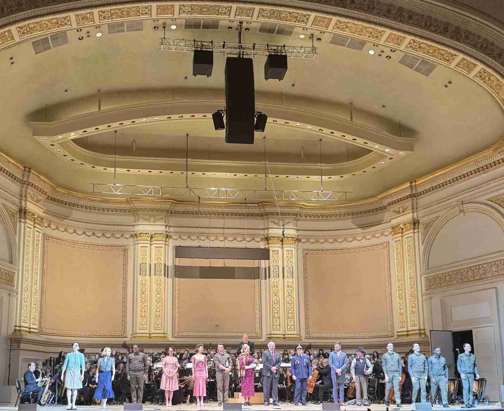 Strike Up the Band at Carnegie Hall presented by Master Voices. Photo by Edward Kliszus
