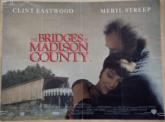 The Bridges of Madison County in an article entitled The Death Of Åse and Grieg's Contribution to Film Scores. Screen capture by Edward Kliszus