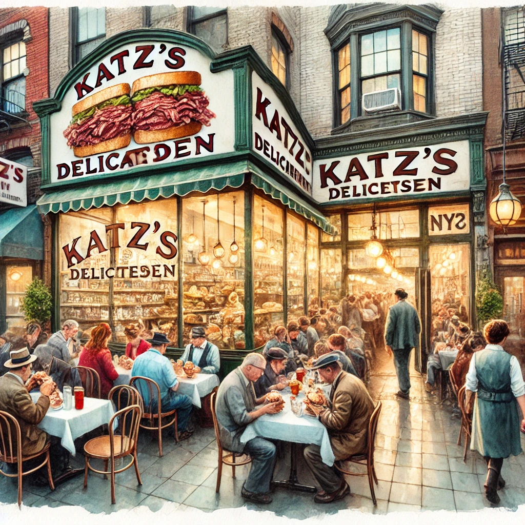 A characterization of Katz's Delicatessen in New York City
