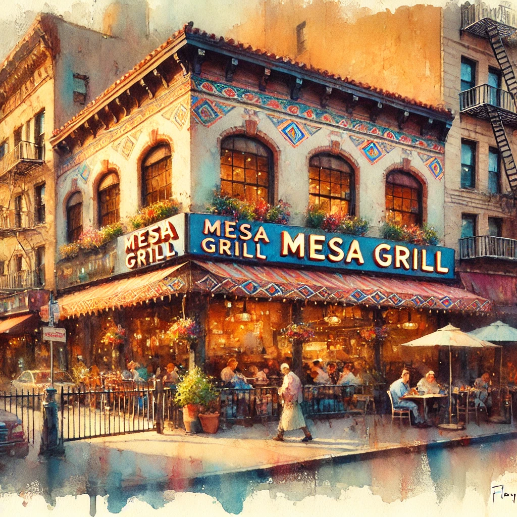 Bobby Flay's Mesa Grill restaurant in NYC