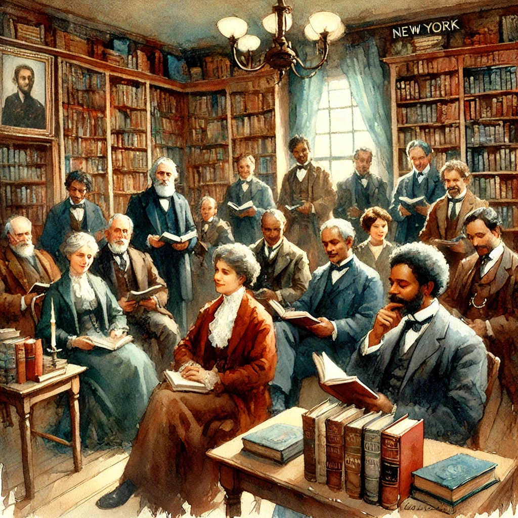 A celebration of New York authors in an article entitled <yoastmark class=