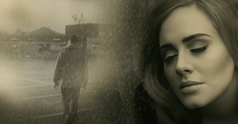Adele-Hello. Screen capture by Edward Kliszus