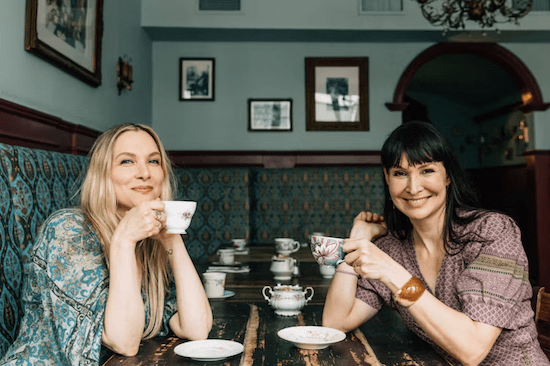 Haley and Lauren Fox of Alice's Tea Cup. Photo by Melodee Solomon