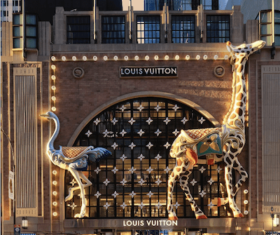 Louis Vuitton. New York, NY. Courtesy instagram.com:lvcafenyc: