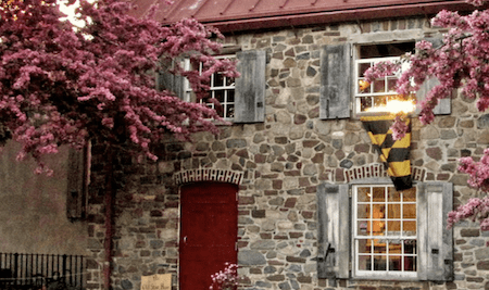 The Old Stone House and Washington Park in Brooklyn. Courtesy theoldstonehouse.org