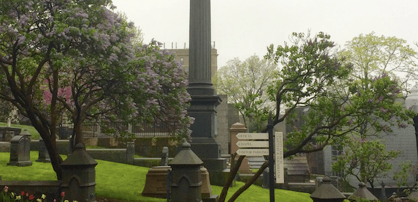 Trinity Church Cemetary. Courtesy trinitychurchnyc.org
