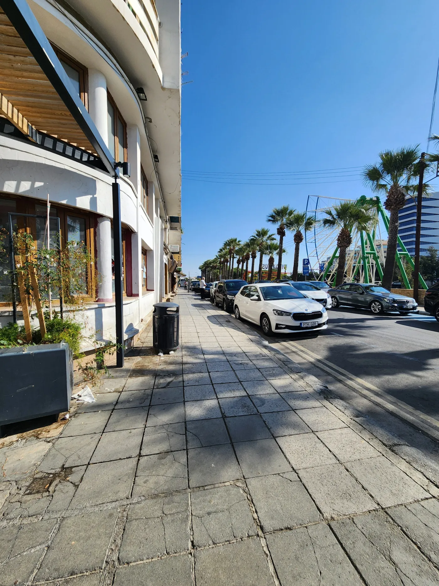 A street scene in the Greek side of Nicosia. Photo by Sora Vernikoff