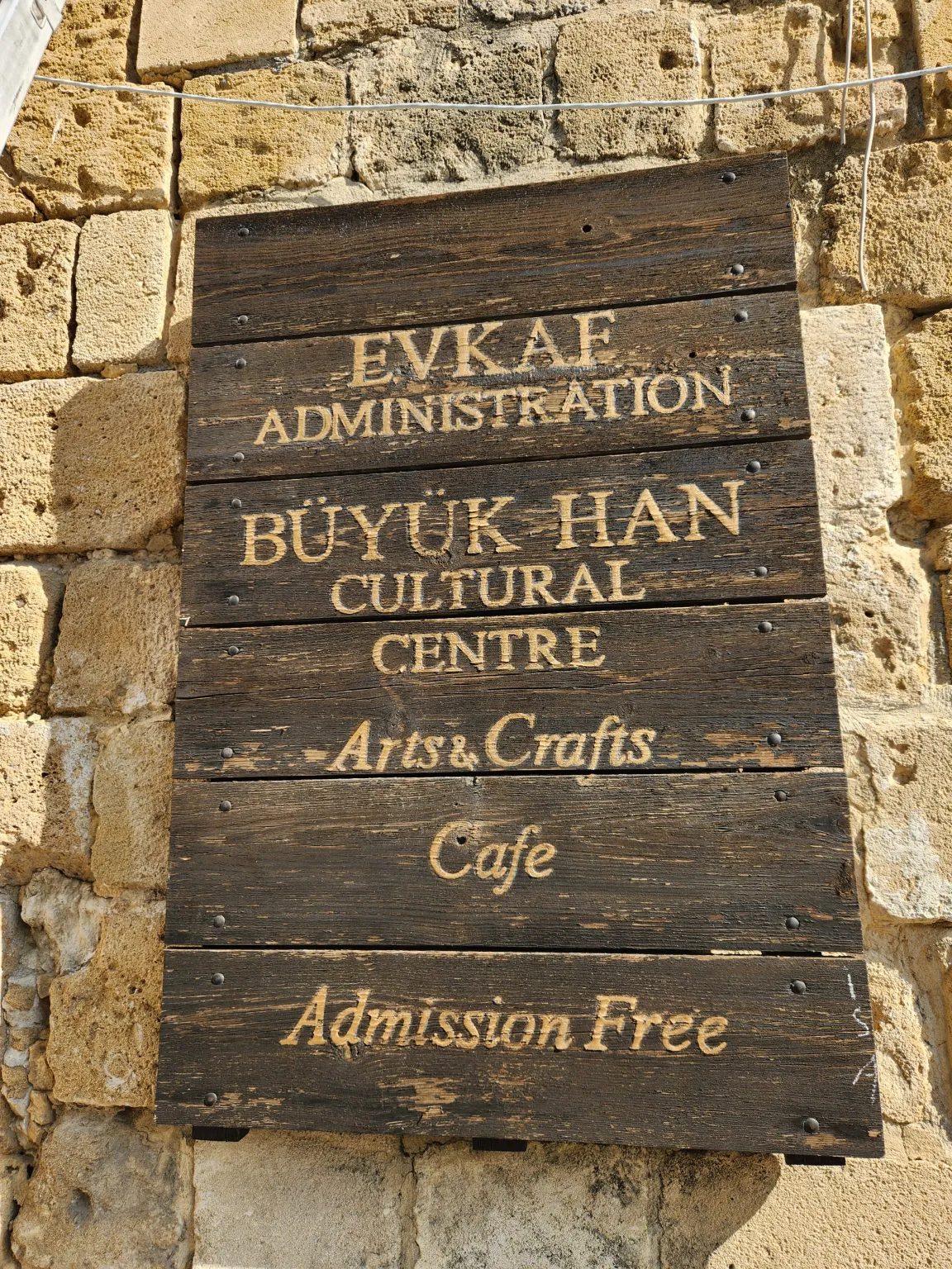 The Büyük Han Cultural Centre. Photo by Sora Vernikoff