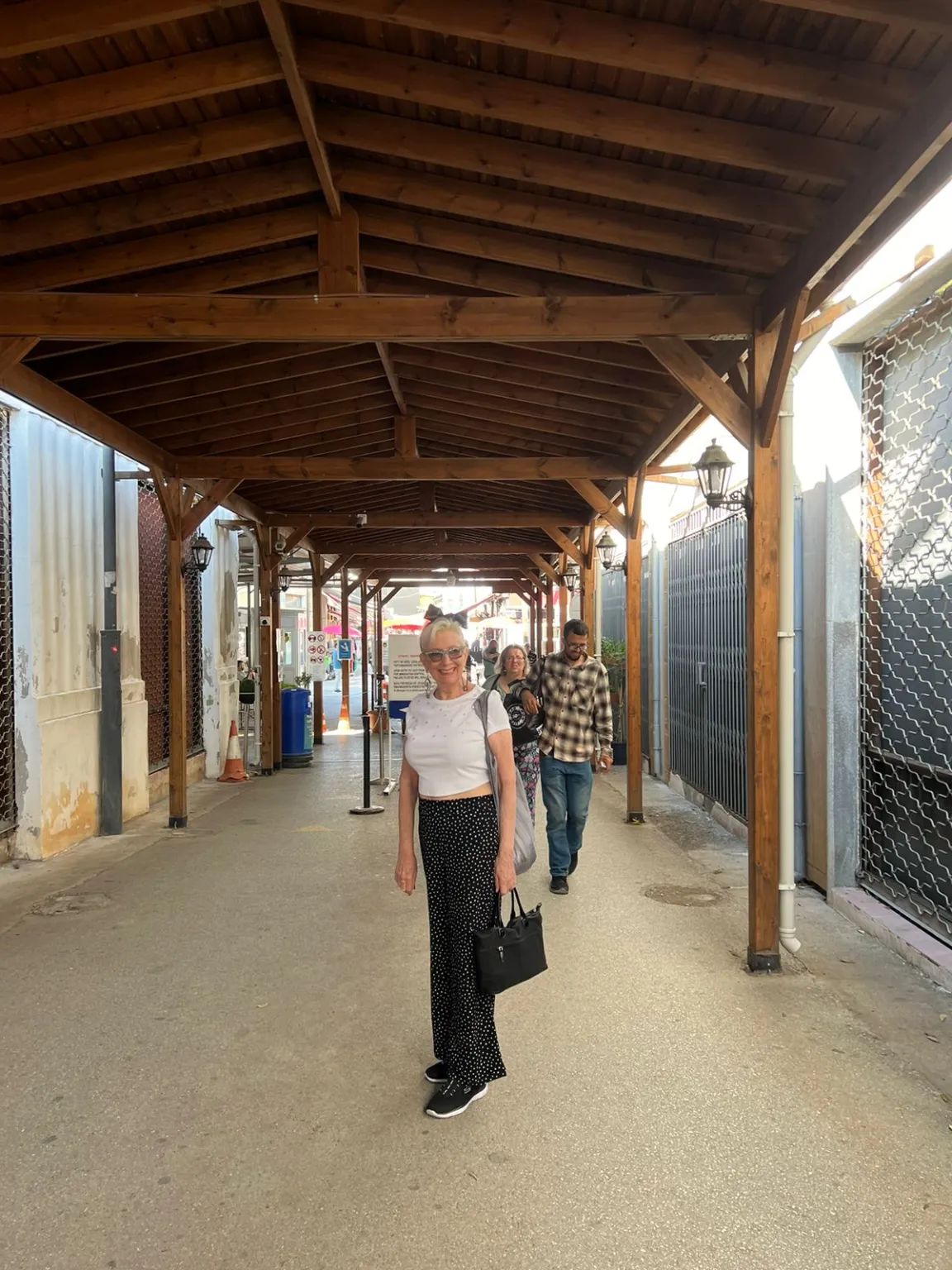 I'm enjoying the day in the Turkish Side of Nicosia. Photo by Sora Vernikoff