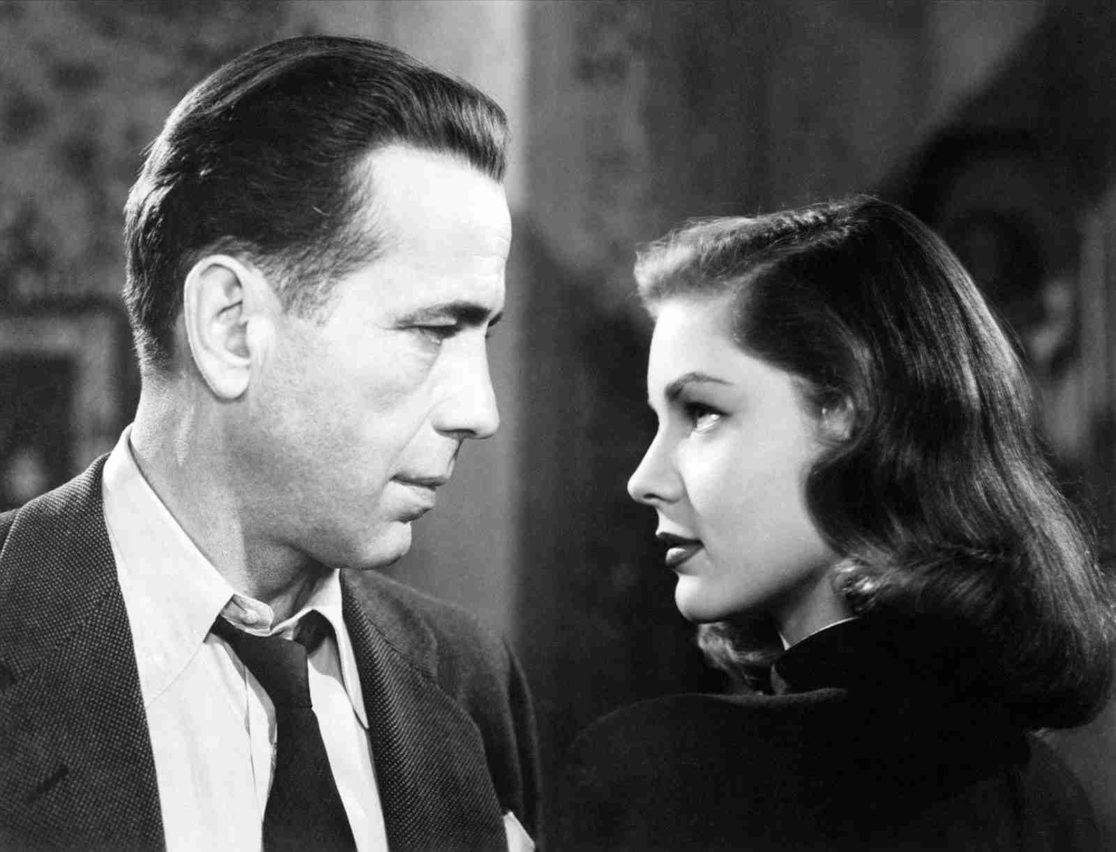 Bogart and Bacall The Big Sleep. National Motion Picture Council, Public domain, via Wikimedia Commons
