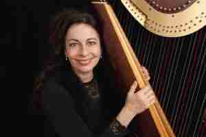 Rita Costanzi, harpist. Courtesy of ShelleyAndKeith Photography
