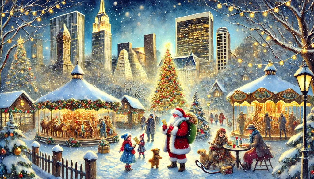 Santa's Winter Wonderland in New York City