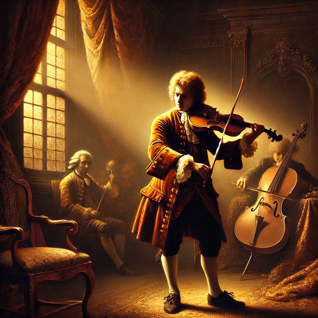 The violin of the 18th century