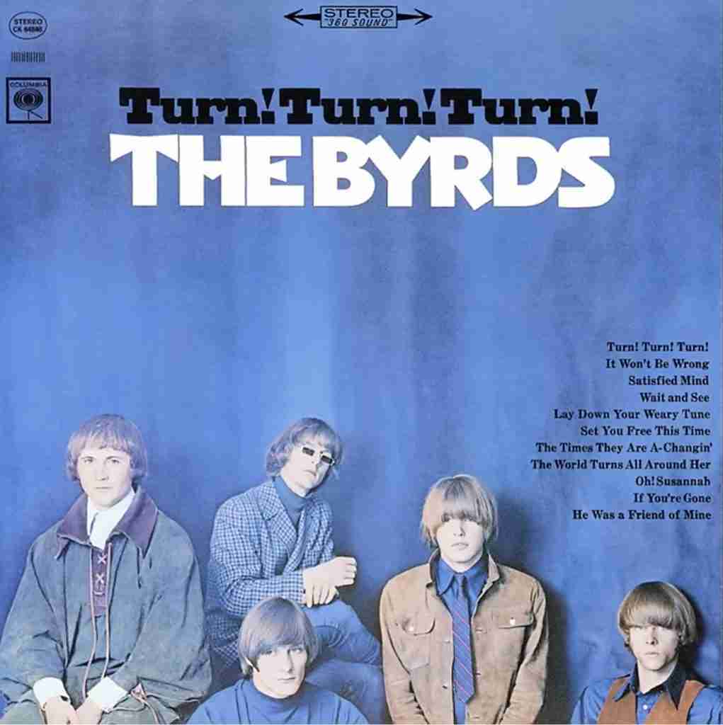 Turn! Turn! Turn! Album Cover. The Byrds