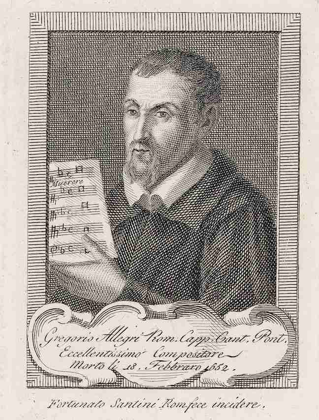 Gregorio Allegri (1582-1652). Bibliothèque nationale de France, Public domain, via Wikimedia Commons