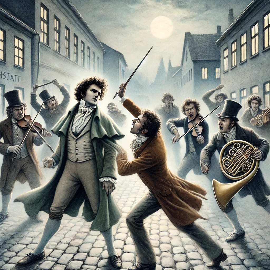 The Day J. S. Bach Drew His Sword on a Bassoonist