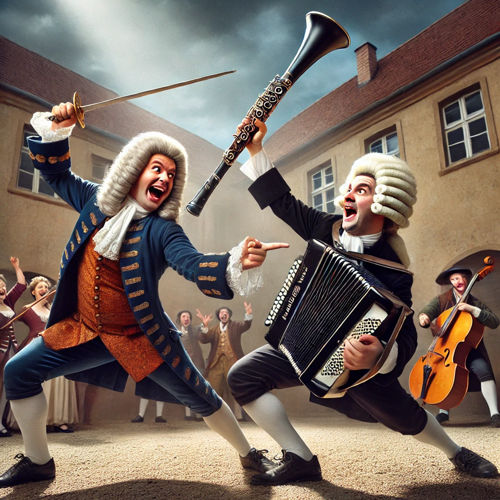 Bach and Geyersbach, En Garde!