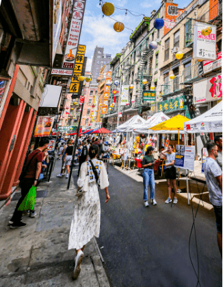 Chinatown Street by Jack Rucker
