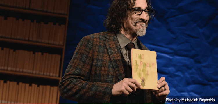 Gary Gulman in a scene from Grandiloquent. Photo by Michaelah Reynolds
