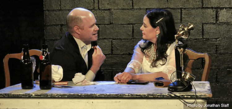 A scene from Miss Julie 1925 New Year's! at the Theater for the New City. Photo by Jonathan Slaff
