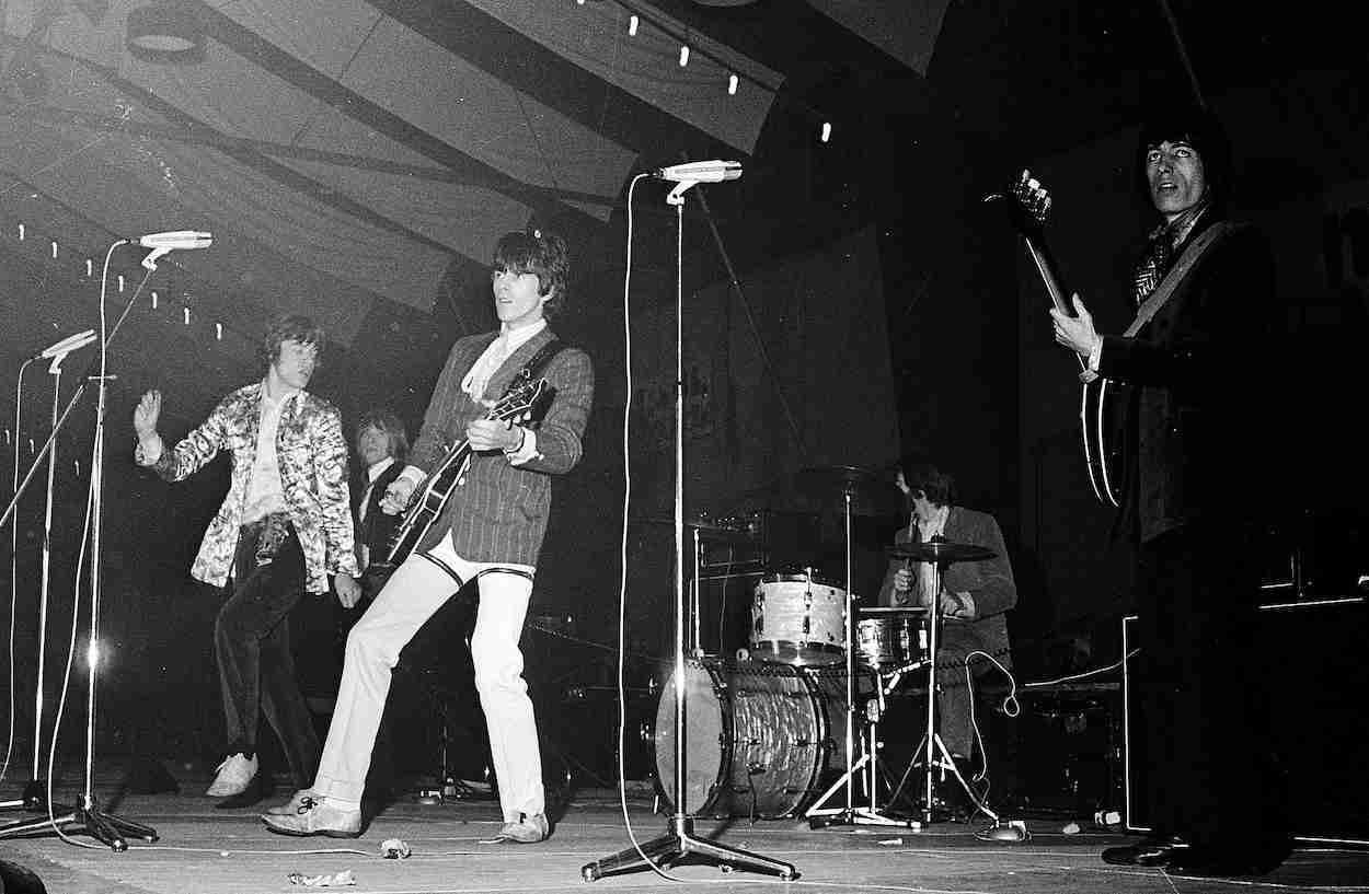 Rolling Stones in concert, Houtrusthallen The Hague (NL), 15 April 1967. Ben Merk (ANEFO), CC0, via Wikimedia Commons