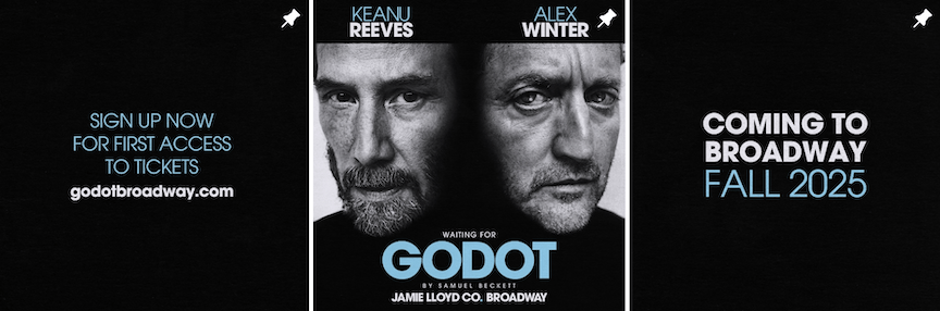 Waiting for Godot. Courtesy @godotbway on Instagram