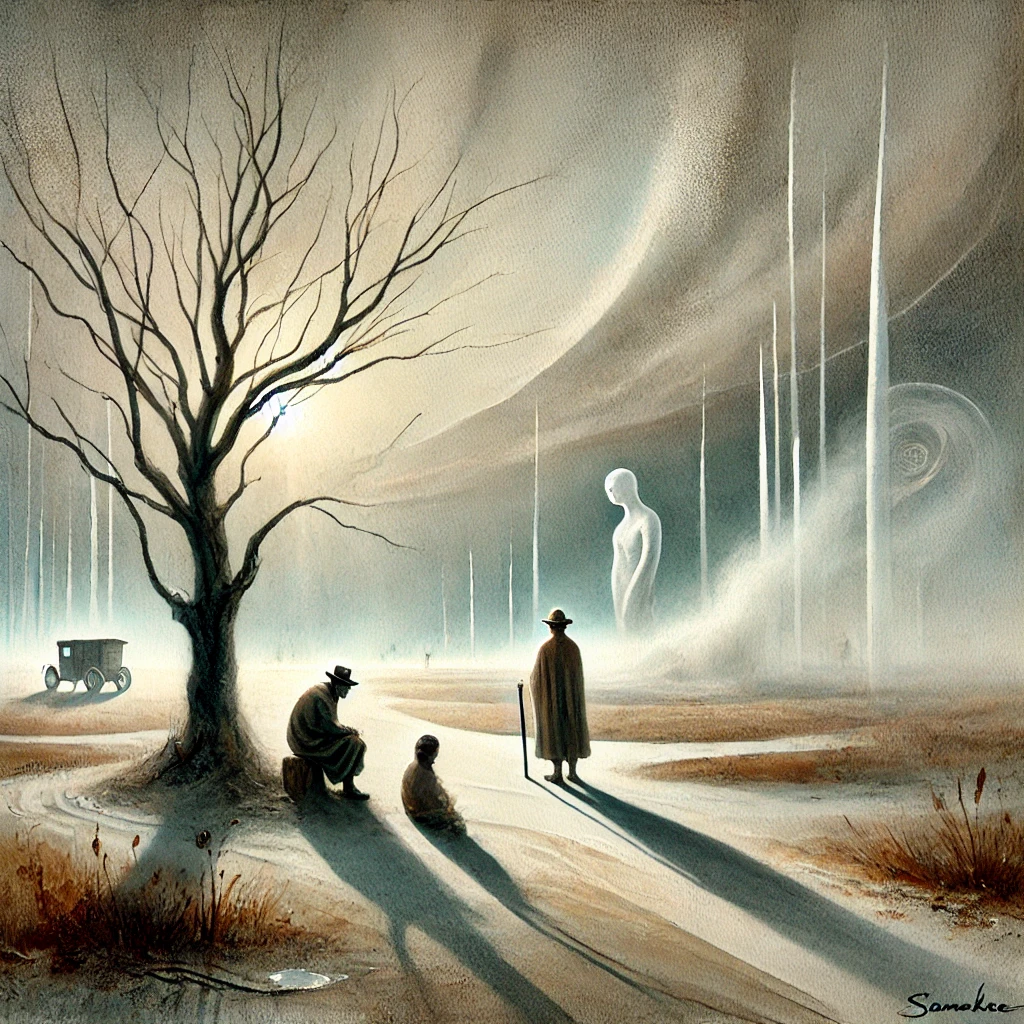 The mystery and conflicts of Samuel Beckett's play Waiting for Godot