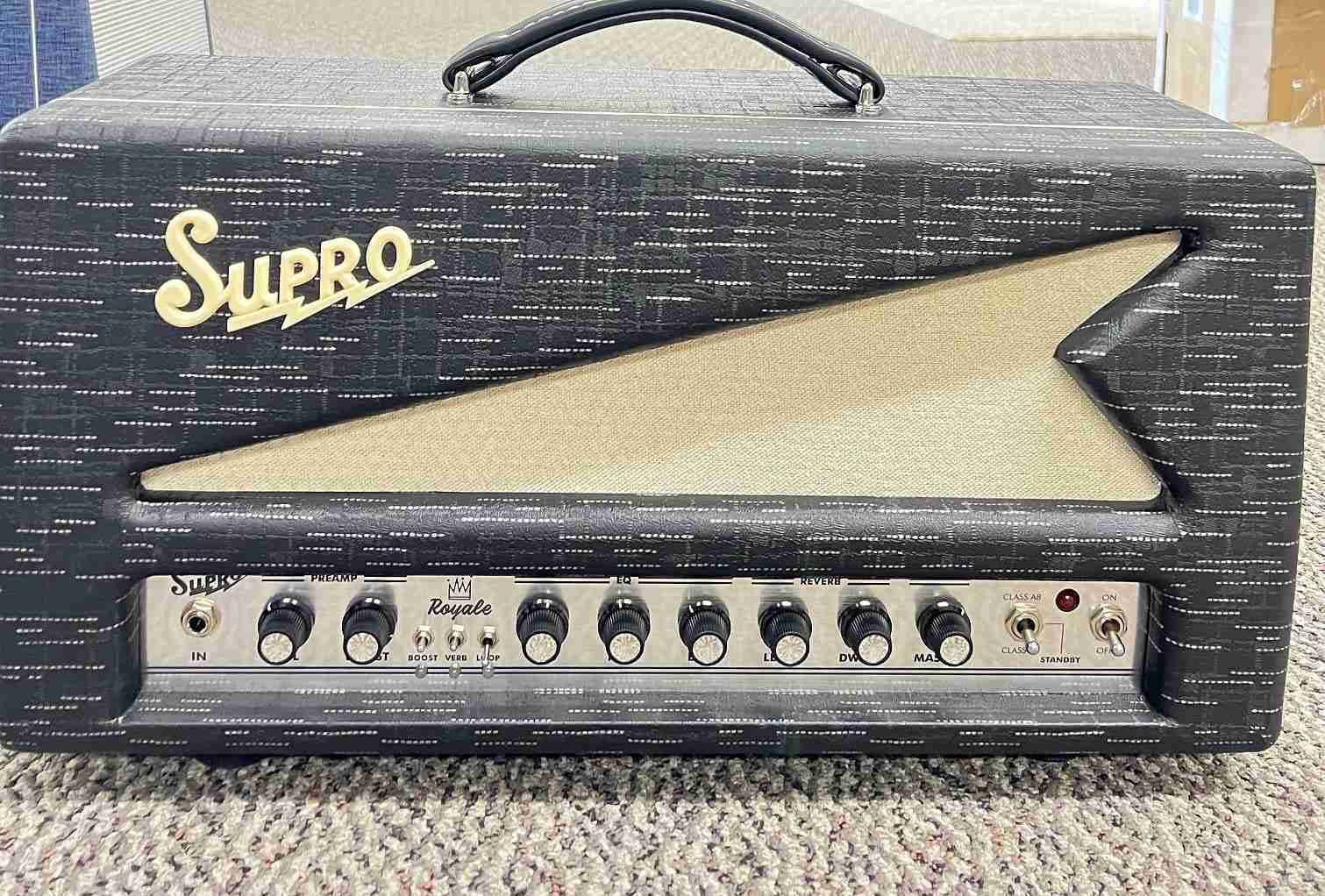 The Supro 1932RH Royale 50W Tube Amp Head