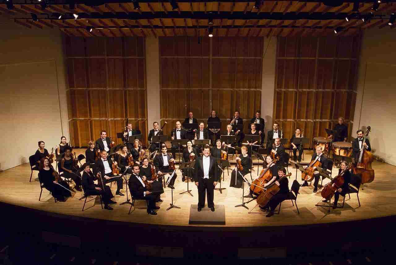 2002 - David Bernard and the Park Avenue Chamber Symphony perform Beethoven's Symphony No. 3 (the Eroica) in New York's Merkin Hall Courtesy Park Avenue Chamber Symphony