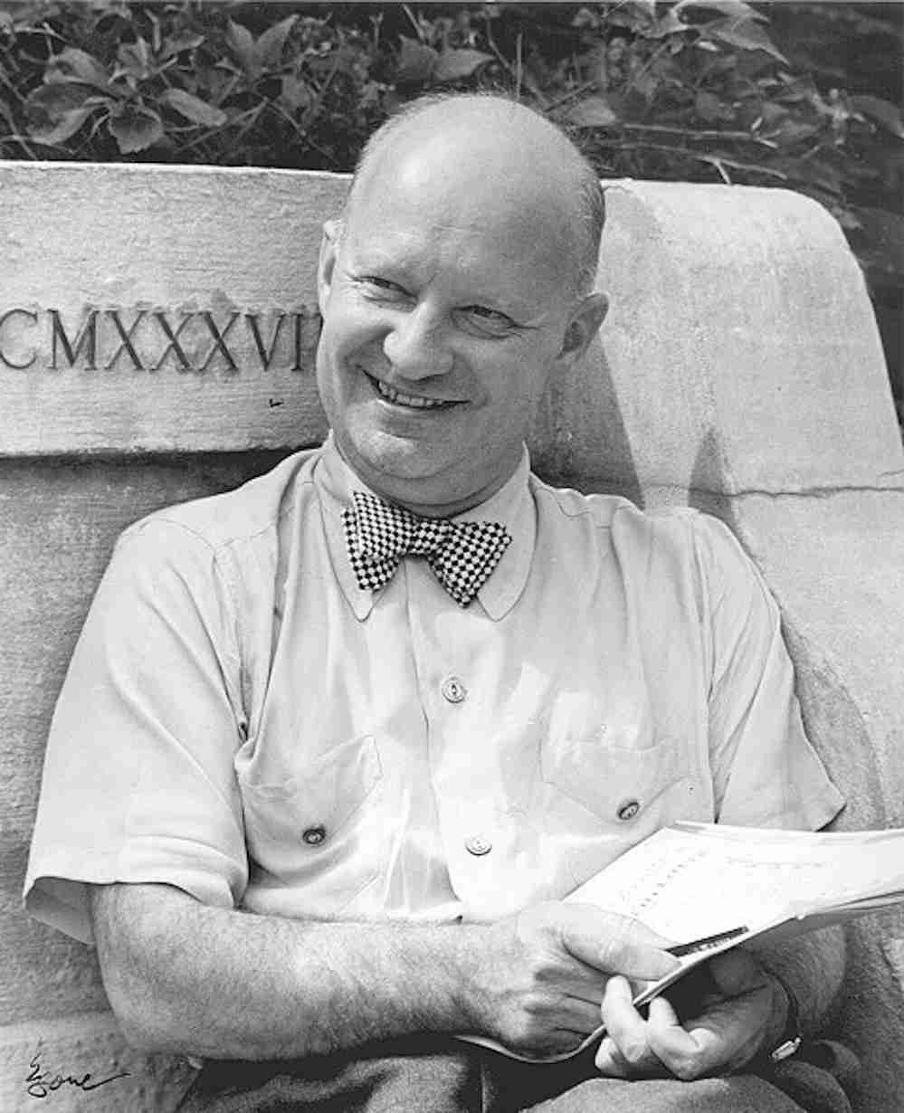 Paul Hindemith in the USA (1939-40). See page for author, CC BY-SA 3.0 , via Wikimedia Commons