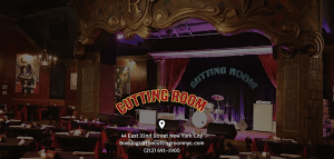 The Cutting Room. Courtesy thecuttingroomnyc.com
