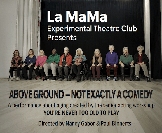 Above Ground – Not Exactly a Comedy at La Mama. Courtesy LaMama.org