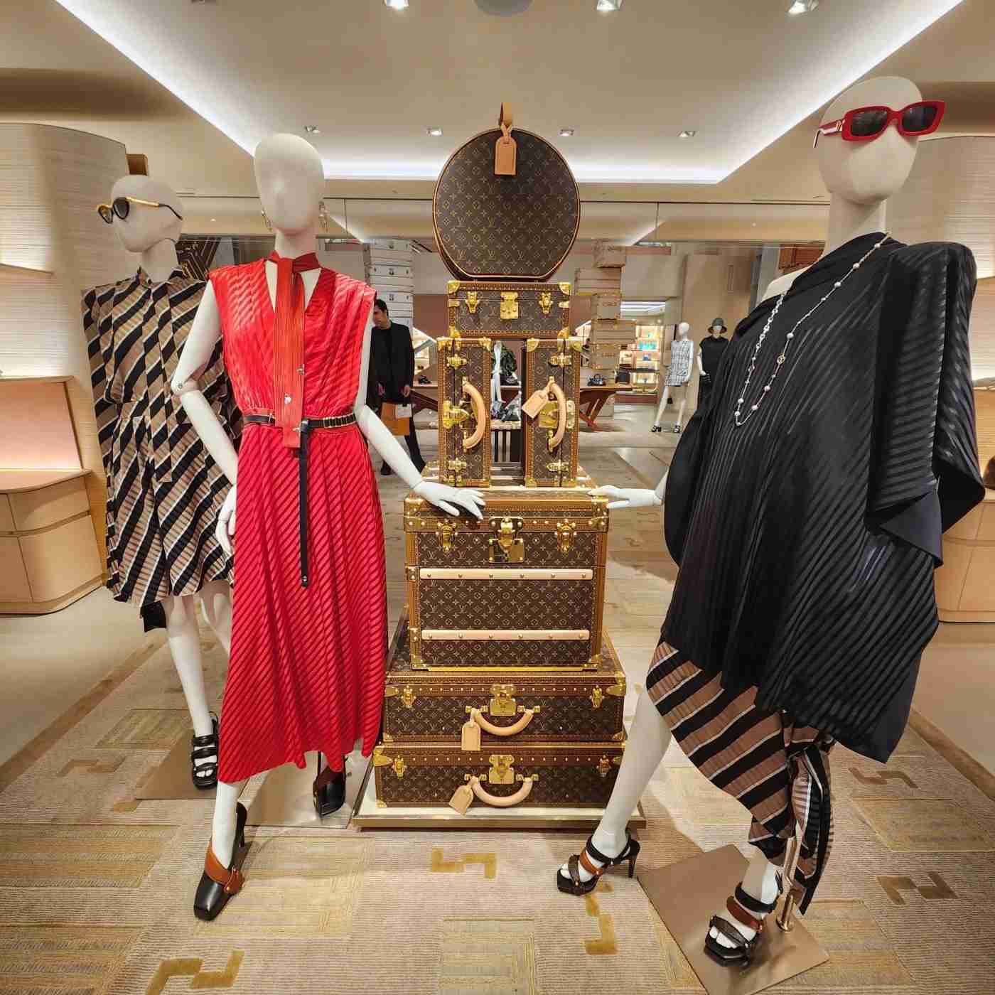A display at Louis Vuitton in New York City. Photo by Sora Vernikoff