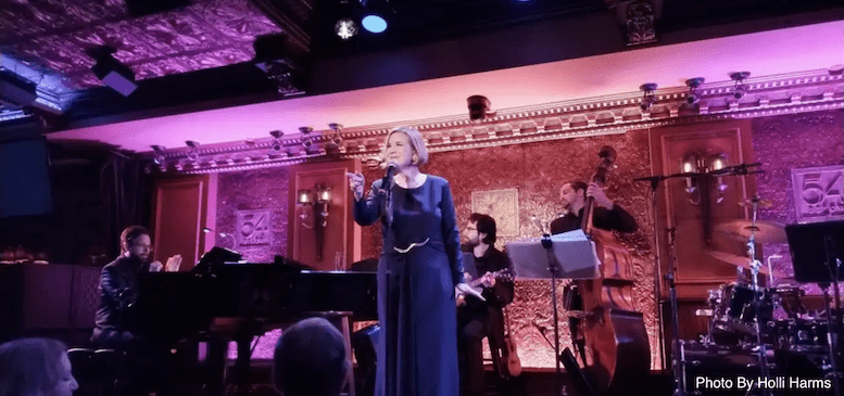 Celia Berk: For the Record, at 54 Below. Photo by Holli Harms