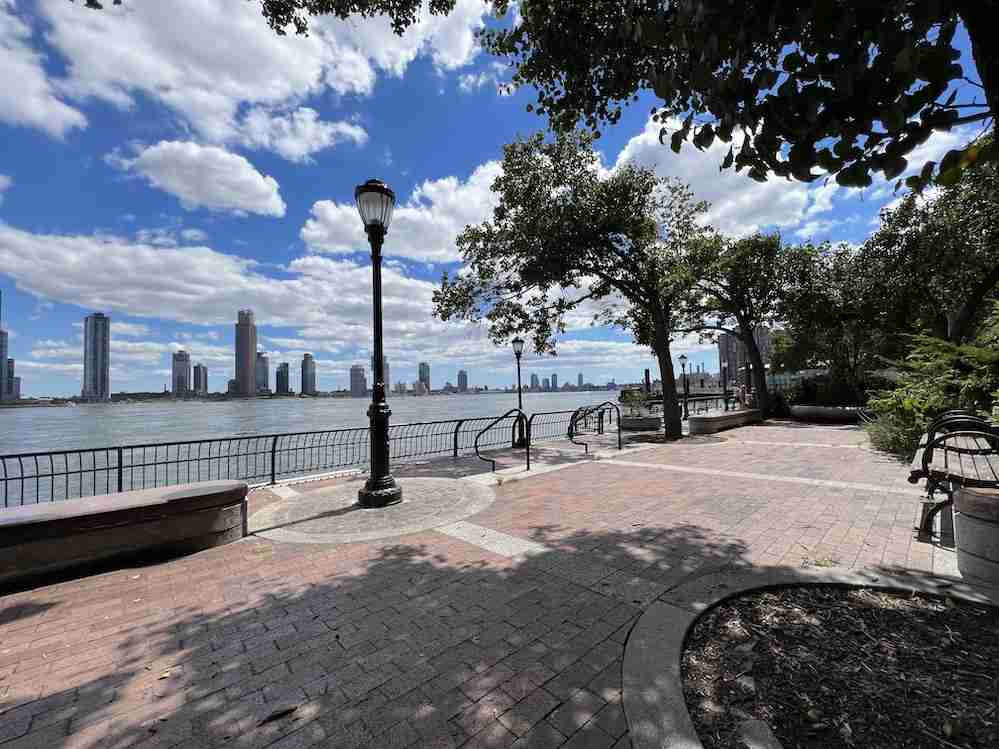 The East River Esplanade in New York City's Turtle Bay Neighborhood. Photo by Edward Kliszus