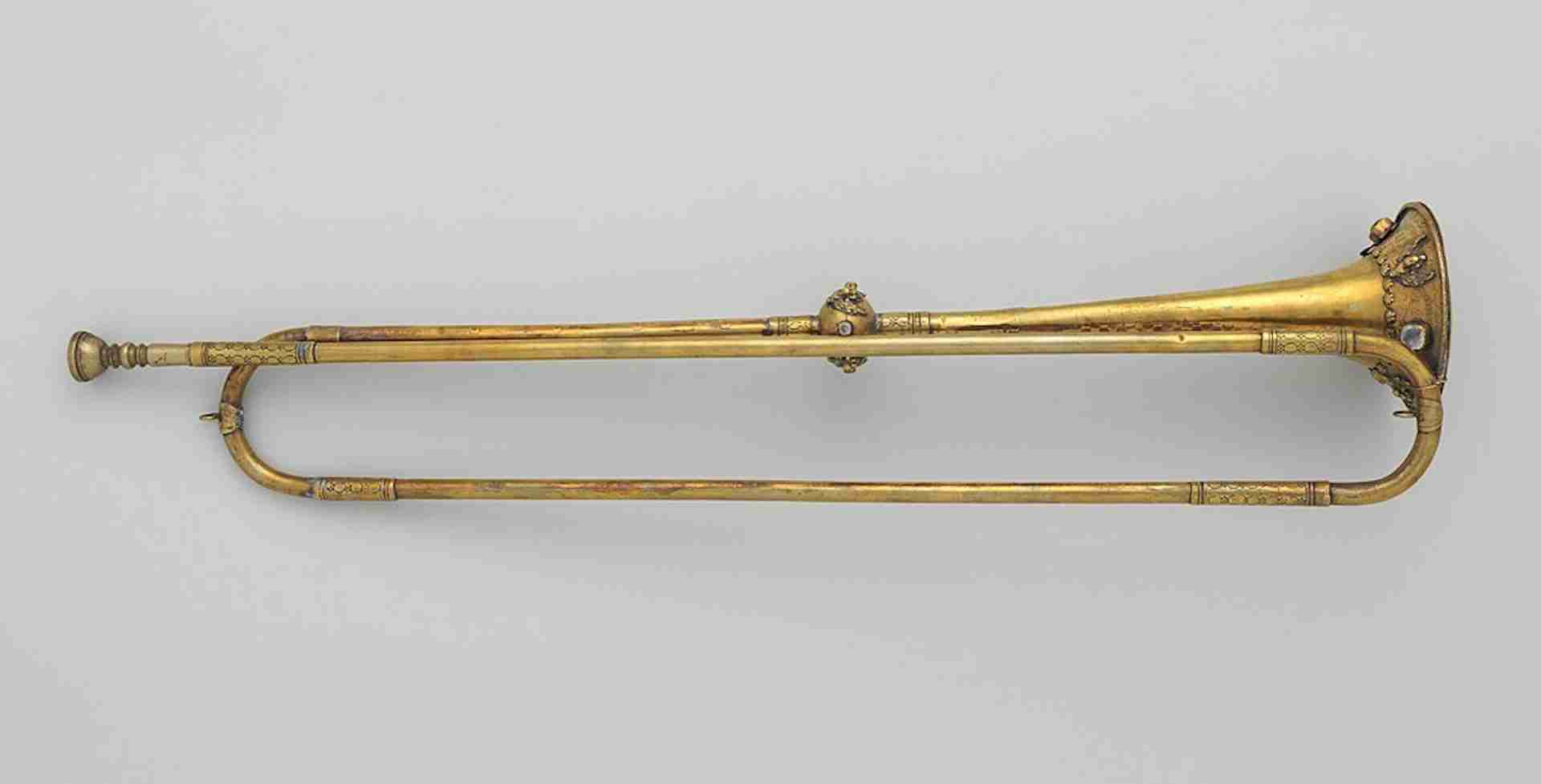 Natural Trumpet in D. Metropolitan Museum of Art, DP-12679-012 CC0, via Wikimedia Commons