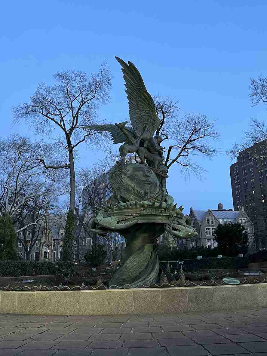 The People's Garden at the Cathedral Church of St. John the Divine in New York City's Morningside Heights Neighborhood. Photo by Edward Kliszus