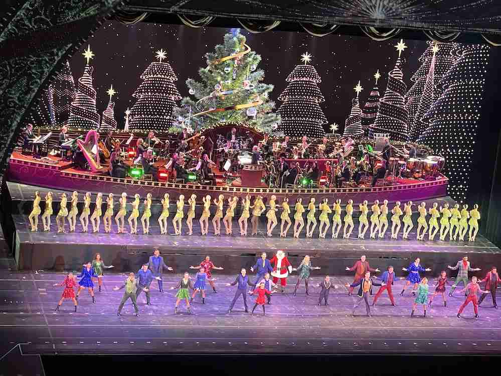 The Rockettes at Rockefeller Center in Midtown Manhattan. Photo by Edward Kliszus