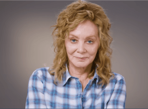 Jean Smart as Isabelle Scutley A:K:A Izzy, at Studio 54 in New York City. Courtesy callmeizzyplay.com