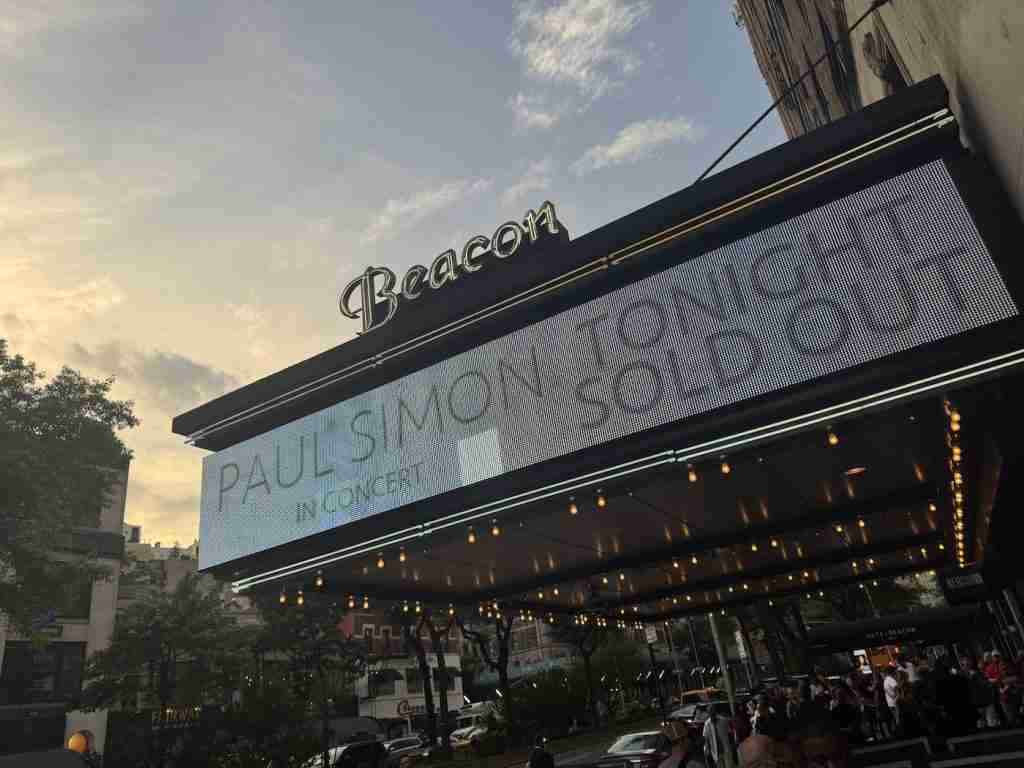 Paul Simon in Concert at the Beacon. Photo by Melissa E. Heche