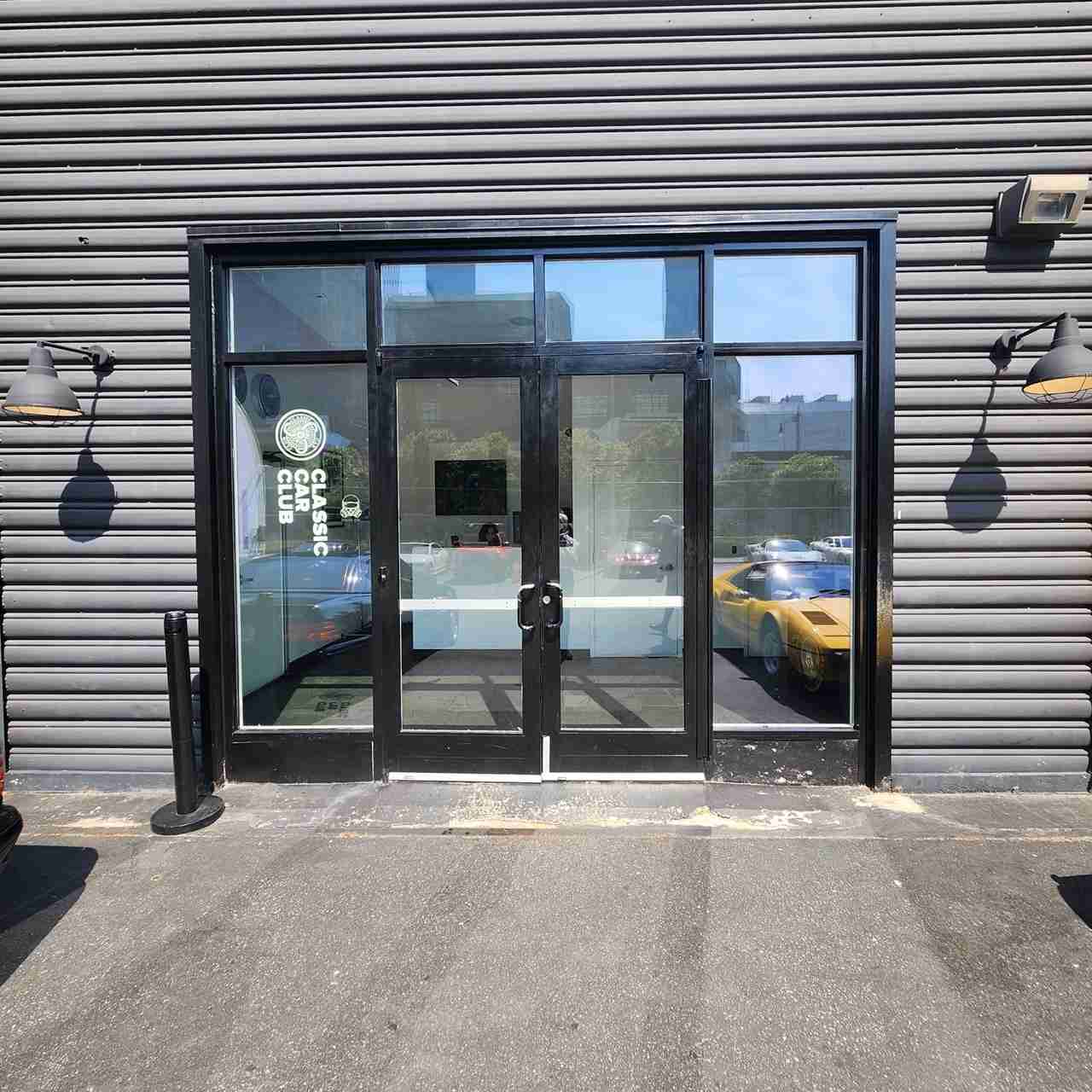 A glimpse of classic cars while entering the Classic Car Club at Pier 76. Photo by Sora Vernikoff