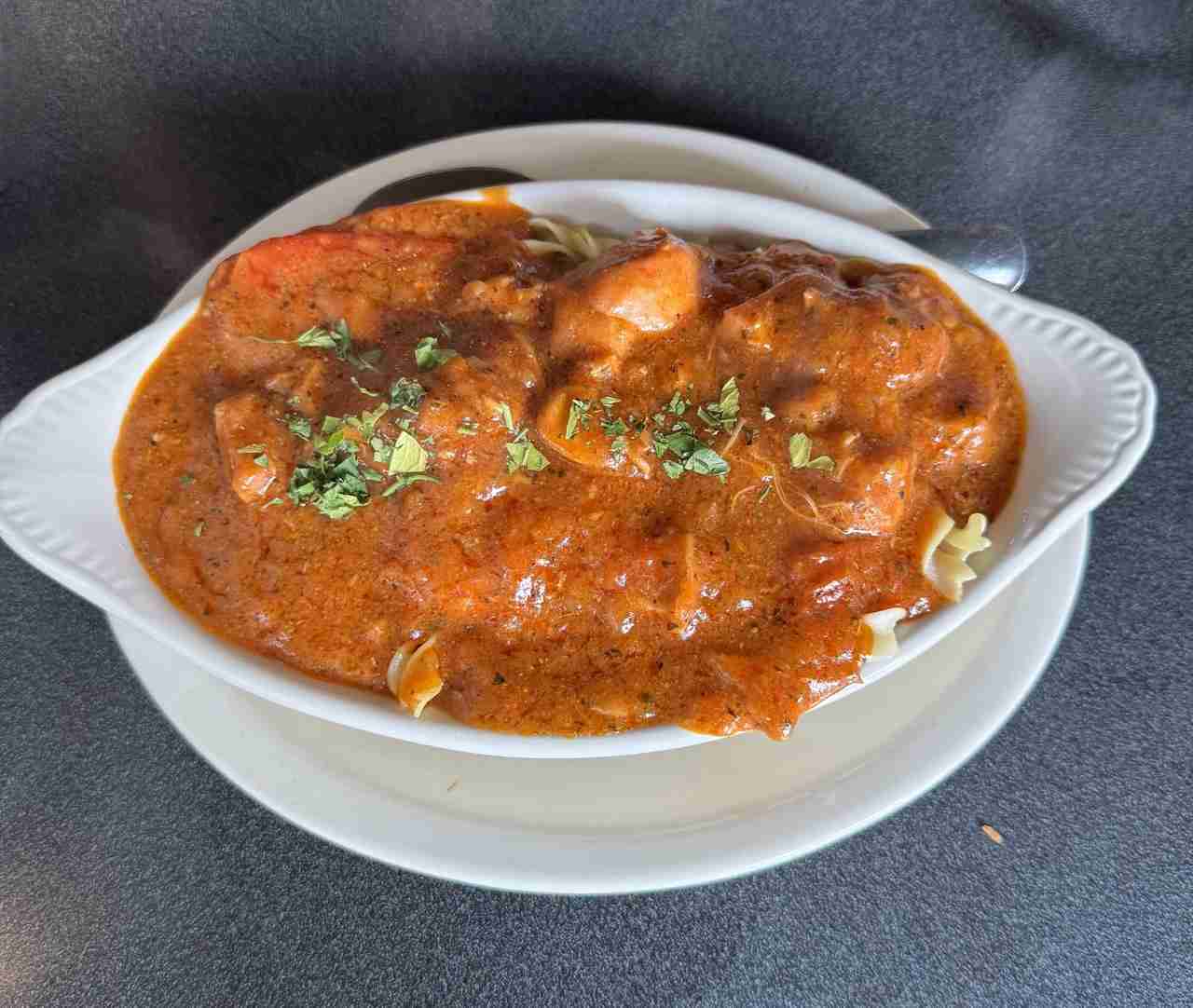Chicken Paprikash at Veselka. Photo by Valérie Blanchard